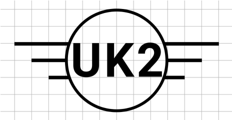 UK2 class identification label for a class UK2 unmanned aircraft system